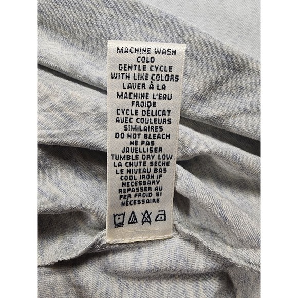 Max Studio Womens Loose Sleeveless Gray Tank Club Casual Size Medium - Picture 8 of 11